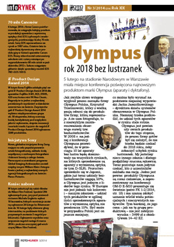 Olympus - rok 2018 bez lustrzanek